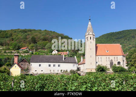 Kirche St. Sigismund, Schwallenbach, Wachau, Niederösterreich, Österreich Stockfoto