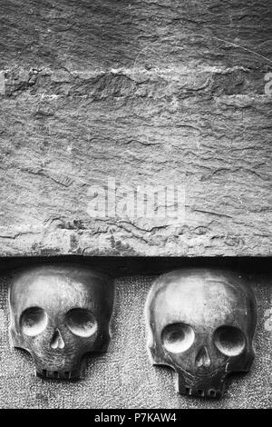 Detail der Gedenkstätte der Stadt Fulda für die Opfer der Weltkriege von Ewald Matare, Michaelskirche, Fulda, Hessen, Deutschland, Stockfoto