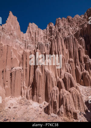 Cathedral Gorge State Park, Panaca, Nevada. Stockfoto