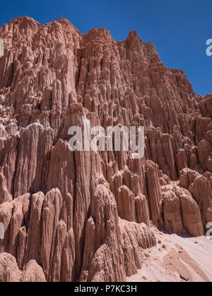 Cathedral Gorge State Park, Panaca, Nevada. Stockfoto