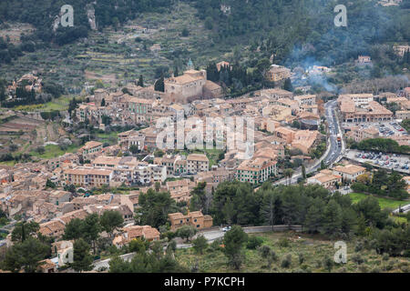 Valldemossa, Mallorca, Balearen, Spanien Stockfoto