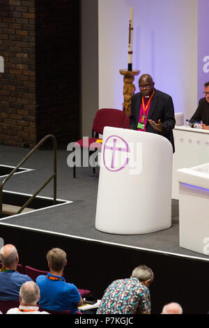 York, UK. 7. Juli 2018. Die Generalsynode 2018, Universität York. Credit: Daniel Easton/Alamy leben Nachrichten Stockfoto