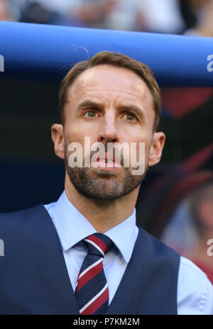 GARETH SOUTHGATE, SCHWEDEN V England, 2018 Stockfoto