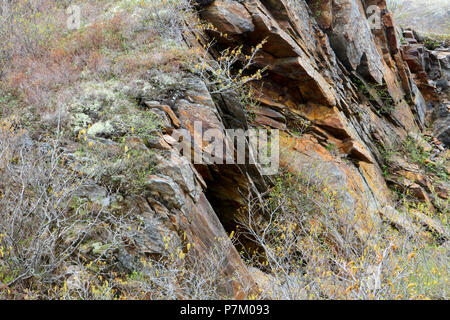 Reisebericht - Neufundland, Kanada, Landschaften und malerische, kanadische Provinz, 'The Rock', Stockfoto