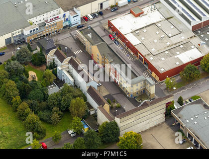 Lindenstraße (Deutsche TV Drama Series) Studio und Backlot, WDR Köln - Rundfunk, WDR-Produktion, Köln-Bocklemünd, Köln, Rheinland, Nordrhein-Westfalen, Deutschland Stockfoto