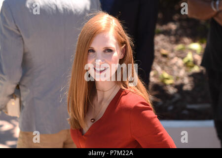 Mai 17, 2017 - Cannes, Frankreich: Jessica Chastain besucht die Jury photocall während des 70. Filmfestival in Cannes. Jessica Chastain lors du 70eme Festival de Cannes. *** Frankreich/KEINE VERKÄUFE IN DEN FRANZÖSISCHEN MEDIEN *** Stockfoto