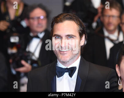 Mai 27, 2017 - Cannes, Frankreich: Joaquin Phoenix besucht die "Sie waren nie wirklich Hier 'Premiere während des 70. Filmfestival in Cannes. Joaquin Phoenix lors du 70eme Festival de Cannes. *** Frankreich/KEINE VERKÄUFE IN DEN FRANZÖSISCHEN MEDIEN *** Stockfoto