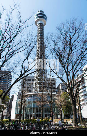 Der Marine Tower Yokohama in Japan Stockfoto