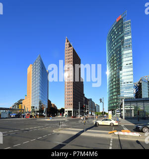 Deutschland, Berlin, Tiergarten, Potsdamer Platz (Potsdamer Platz) Stockfoto