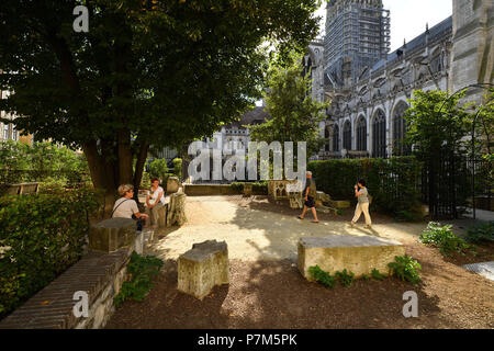 Frankreich, Seine Maritime, Rouen, die Kathedrale Notre Dame Stockfoto