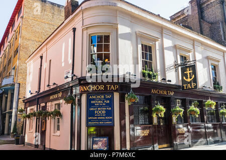 England, London, Southwark, Anchor Pub Tippen Stockfoto