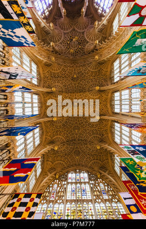England, London, Westminter, Westminster Abbey, Henry VII's Chapel Stockfoto