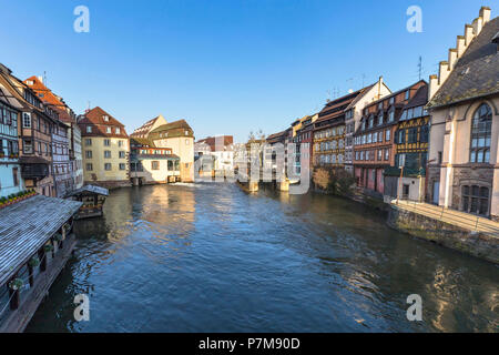 Petit France, Straßburg, Elsass, Grand Est, Bas-Rhin, Frankreich Stockfoto