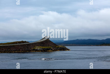 Norwegen, Atlantic Ocean Road, Atlantic Road. Stockfoto
