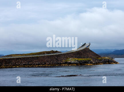 Norwegen, Atlantic Ocean Road, Atlantic Road. Stockfoto