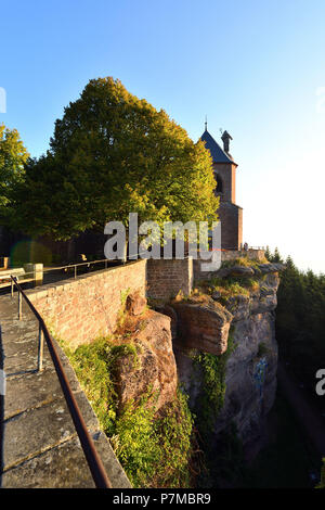 Frankreich, Bas Rhin, Mont Sainte Odile, Sainte Odile convent Stockfoto