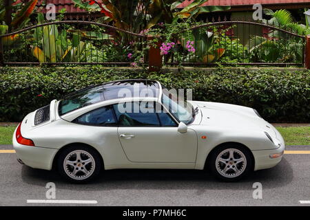 Porsche 911 993 Targa Glasdach Stockfoto