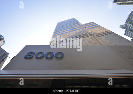 Sogo Department Store, Hong Kong Stockfoto