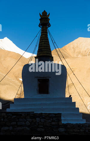 Das kloster Rombuk in Tibet, Stockfoto