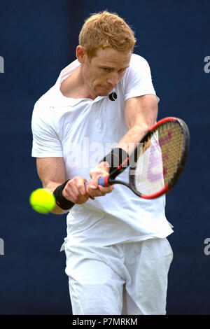 Edward Corrie, der professionellen männlichen Tennisspieler aus dem Vereinigten Königreich. Stockfoto