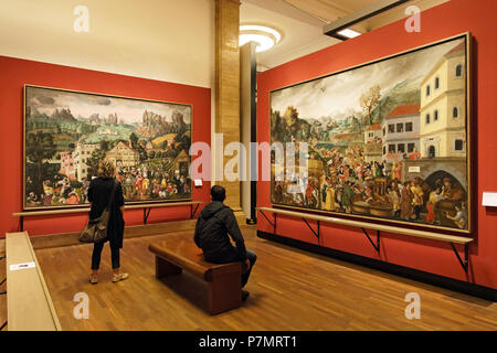 Deutschland, Berlin, Berlin-Mitte, Unter den Linden, Deutsches Historisches Museum Deutsches Historisches Museum (DHM) in Berlin 1987 erstellt in einem ehemaligen Preußischen Arsenal aus dem Beginn des 18. Jahrhunderts Stockfoto