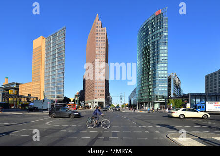 Deutschland, Berlin, Tiergarten, Potsdamer Platz (Potsdamer Platz) Stockfoto