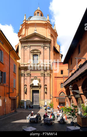 Italien, Emilia Romagna, Bologna, Heiligtum der Santa Maria della Vita barocken Stil vom Architekten Giuseppe Tubertini Dome konzipiert Stockfoto