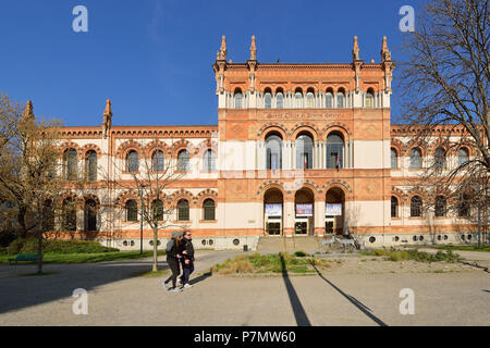 Italien, Lombardei, Mailand, Porta Venezia, Civic Museum (Museo Civico di Storia Naturale) Stockfoto