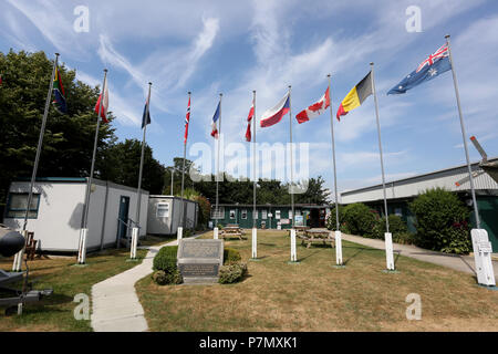 Allgemeine Ansichten des Tangmere Military Aviation Museum in Tangmere, Chichester, West Sussex, UK. Stockfoto