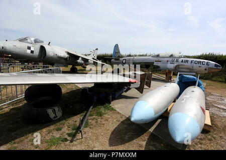 Allgemeine Ansichten des Tangmere Military Aviation Museum in Tangmere, Chichester, West Sussex, UK. Stockfoto