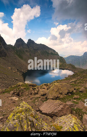 Brembana Senke in der Lombardei, der Provinz Bergamo, Italien, Stockfoto