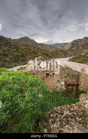 Roghudi, Parco Nazionale dell'Aspromonte, Bezirk von Reggio Calabria, Calabria, Italien, Stockfoto