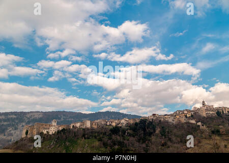 Caramanico Terme Europa, Italien, Abruzzen, Provinz von Pescara, Nationalpark Majella Stockfoto