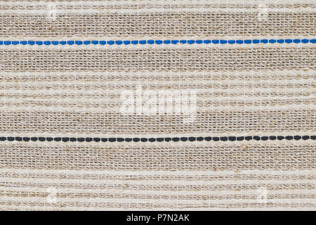 Sisal gewebt gemischt Oberfläche, Textur und Farbe. Stockfoto