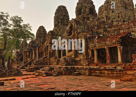 Angkor Wat, Angkor Thom, Bayon und Prasat, Siem Reap, Kambodscha Stockfoto