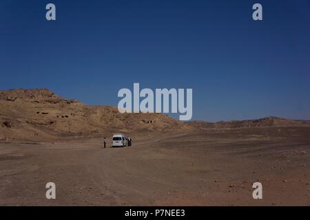 El Kab (Nejab en egipcio), es una localidad que fue La Capital del III nomo del Alto Egipto a partir de la dinastía XVIII, durante el Imperio Nuevo. Stockfoto