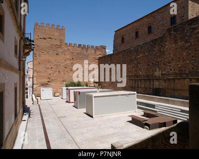 PLAZA MAYOR: FORO DE LOS BALBOS, Fuente. Stockfoto