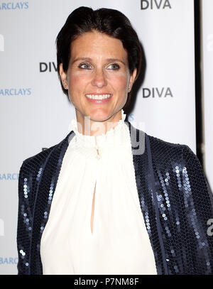 08.Juni 2018 - Heather Frieden an Diva Awards 2018 im Waldorf Hilton Hotel in London, England, Großbritannien Stockfoto