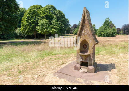 Juli 2018 Hitzewelle, Llandaff Felder, Cardiff, South Wales Stockfoto