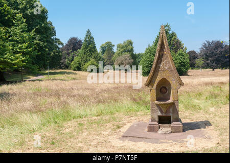 Juli 2018 Hitzewelle, Llandaff Felder, Cardiff, South Wales Stockfoto