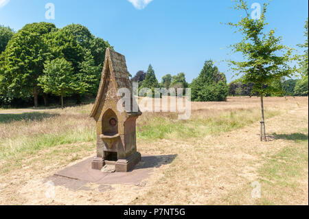 Juli 2018 Hitzewelle, Llandaff Felder, Cardiff, South Wales Stockfoto