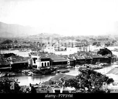 Englisch: Foto aus dem Album von Hongkong Kanton Macau Amoy Foochow. 18931919 16 Album von Hongkong Kanton Macau Amoy Foochow 078 Stockfoto