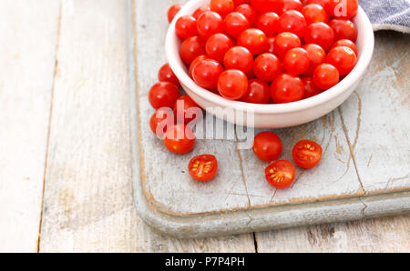 Baby tomato tomberries Stockfoto