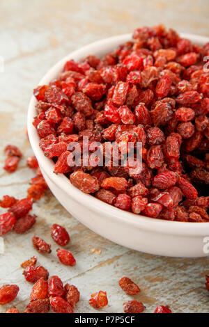 Getrocknete berberis Obst Stockfoto