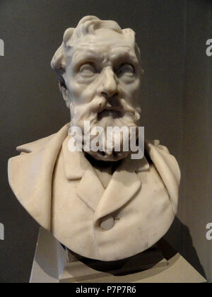 Englisch: J. B. van Berckelaer von Auguste Rodin, Modell 1874, 1875 geschnitzt, Marmor - Nationale Kunstgalerie, Washington, DC, USA. Dieses Kunstwerk ist in der Weil der Bildhauer vor mehr als 70 Jahren starb. 7. April 2013, 11:18:44 211 J. B. van Berckelaer von Auguste Rodin, Modell 1874, geschnitzt 1875, Marmor - National Gallery, Washington - DSC 08728 Stockfoto