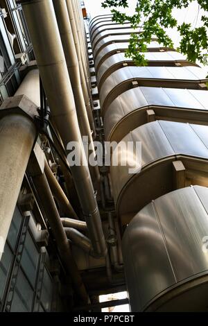 Lloyds-Gebäude in London Stockfoto