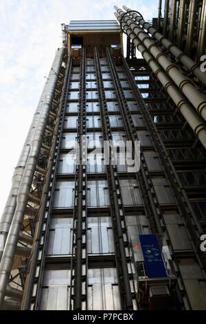 Lloyds-Gebäude in London Stockfoto