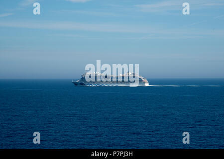 Kreuzfahrtschiff Aidasol Kreuzfahrten der norwegischen Küste. Stockfoto