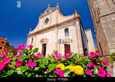 Stadt Vodnjan Kirche Blick, Region Istrien Kroatien Stockfoto