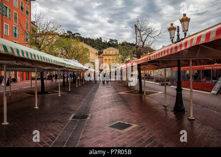 Frankreich, Nizza, Cours Saleya Markt in der Altstadt Stockfoto